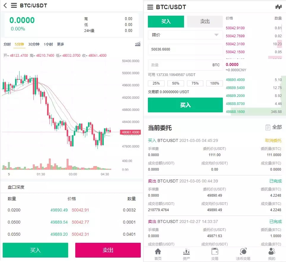 多语言BBANK交易所完整源码仿火币带秒合约插图1